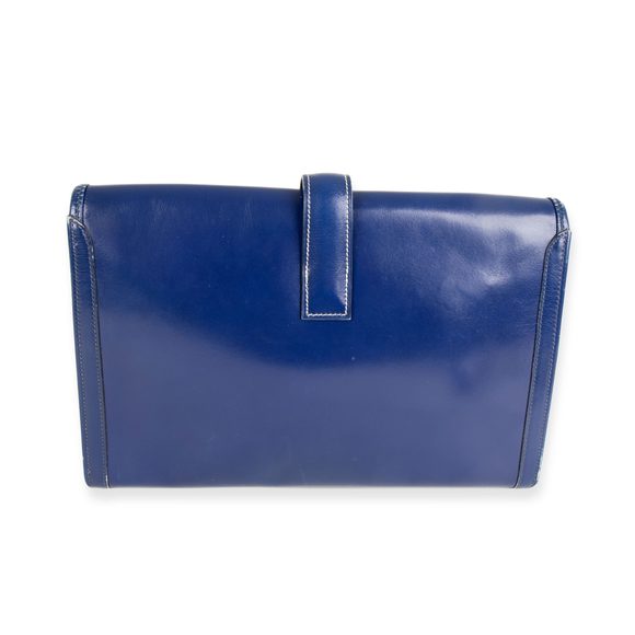 Hermès Vintage Bleu Saphir Box Calf Jige PM - Picture 4 of 9